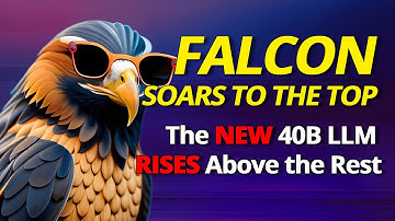 Falcon Soars to the Top - The NEW 40B LLM Rises above the rest.