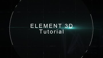 Element 3D Audio Tutorial Teaser
