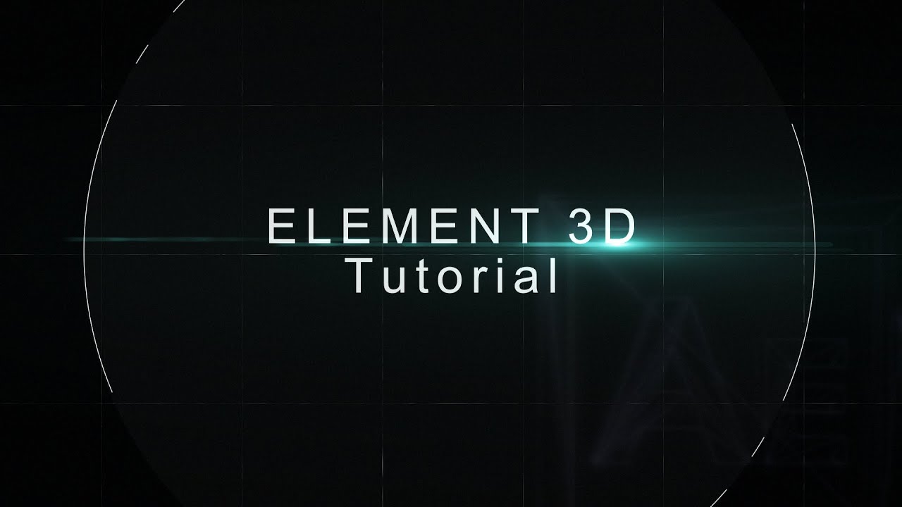 Element 3D Audio Tutorial Teaser