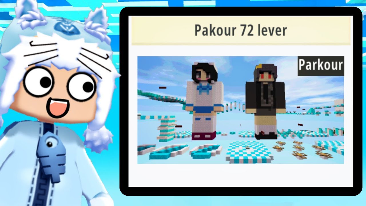 Meowpeo Cùng Đồng Bọn Parkour Vòng Quanh Tượng Simmy Sammy 72lv Trong Mini World