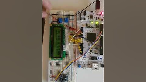 Video showing mode select and voltage line on the LCD