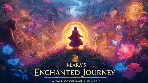 Elara's Enchanted Journey: A Tale of Courage, Magic, and Wonder #adventurestories #childrenstories