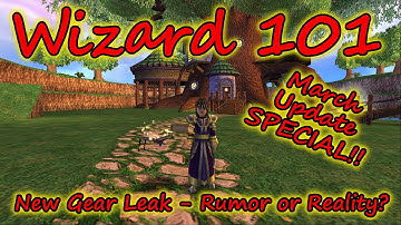 Wizard101: SPECIAL Update: Epic New World Gear - Rumor or Reality for Polaris Empyrea or Mirage?