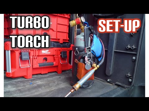 Turbo torch set up !!