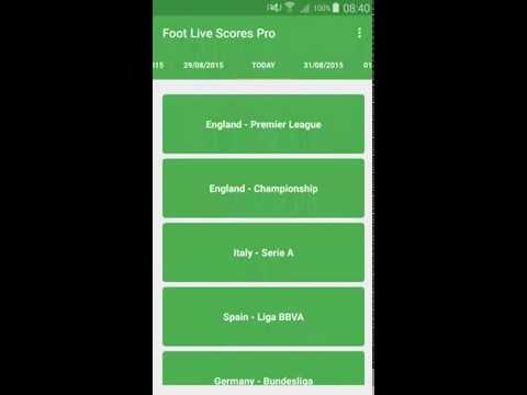 Football Live Scores