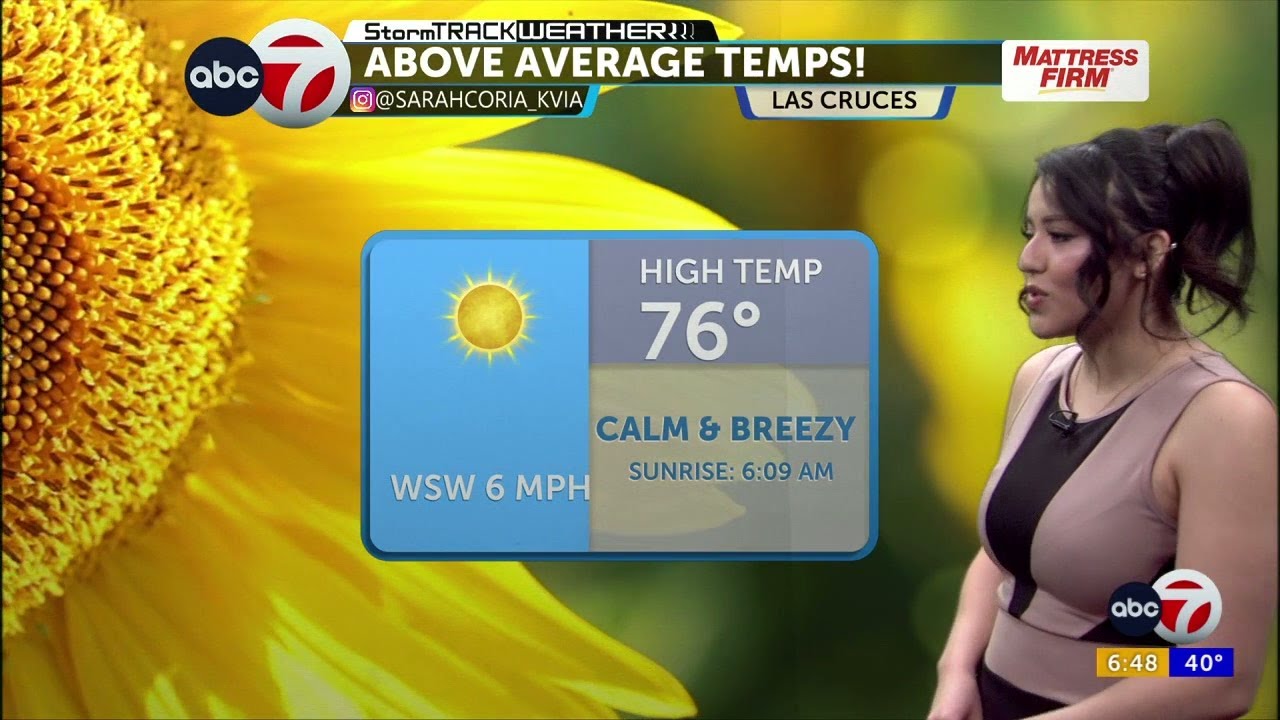 ABC-7 StormTrack Weather: Great Friday, warm and calm - YouTube