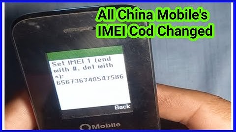 all china mobile imei code || #imeirepair China Mobile IMEI CHANG COD,#dead_mobile_repair
