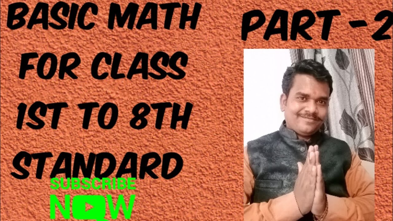 Maths practice for class 1St to 8th standard - YouTube