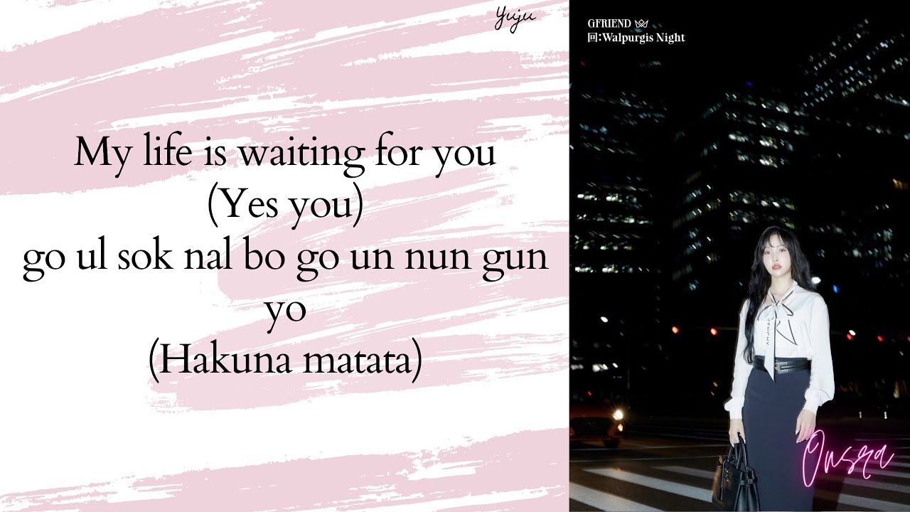 Gfriend Mago (Easy Lyrics) (Karaoke) YouTube