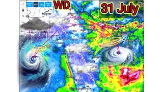 All India Weather Forecast Next 15 Days Monsoon Weather System Track Direction Update ⚠️