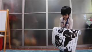 せかいちず、はってみた（STAY HOME）