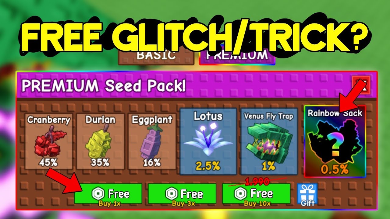How to Get PREMIUM SEED PACK for FREE in Grow A Garden (Roblox How to Get PREMIUM SEED PACK for FREE in Grow A Garden (Roblox
