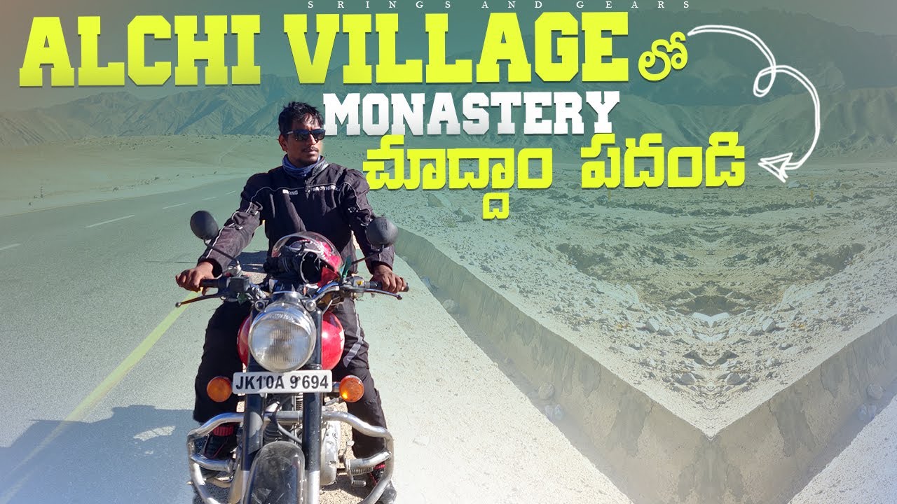 Alchi Village | Oldest Monastery | Ladakh Ride | Strings And Gears