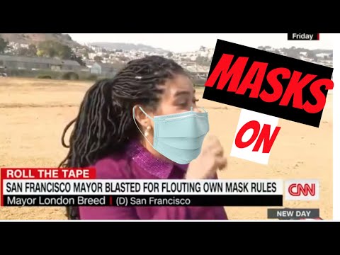 San Francisco mayor spotted defying her own mask guidelines- Song Version
