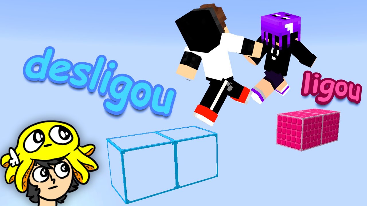 um parkour diferenciado no mine