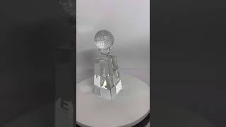 Crystal Golf Trophy