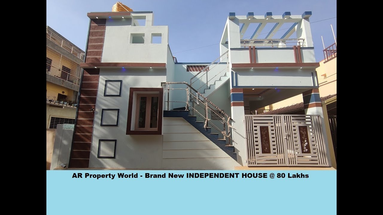 AR 74 Brand New Independent House for 80 Lakhs in Bangalore Budget