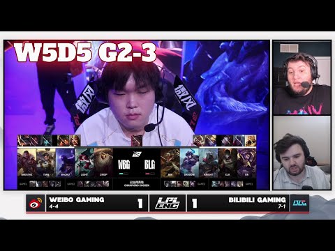 BLG vs WBG - Game 3 | Week 5 Day 5 LPL Summer 2025 Split 3 | Bilibili Gaming vs Weibo Gaming G3