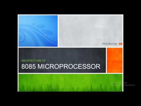 Microprocessor 8085 Architecture