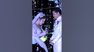 khoảnh khắc đám cưới của diễn viên Quý Bình và vợ Ngọc Tiền #shorts