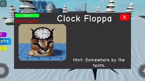 VRG / HOW TO GET CLOCK FLOPPA / FLOPPA MORPHS / SNOW MAP / ROBLOX