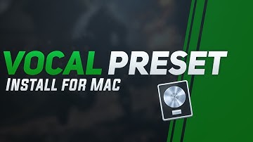 How to install vocal preset in Logic Pro