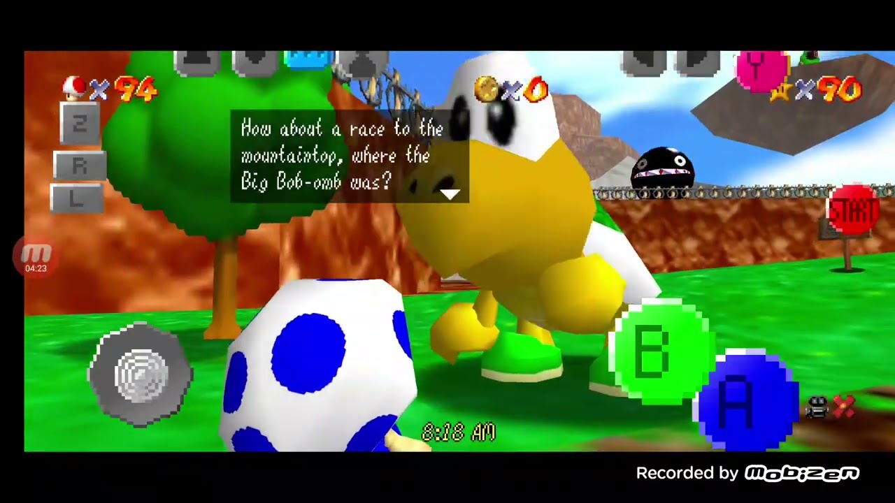 Mario 64 PERO! Vamos a toda velocidad!!!!!!! YAHOOOOOOOO!