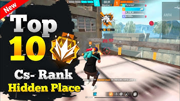 TOP 10 HIDDEN PLACES FOR CS RANK IN BERMUDA AFTER OB47 UPDATE🤯 | cs rank tips and tricks