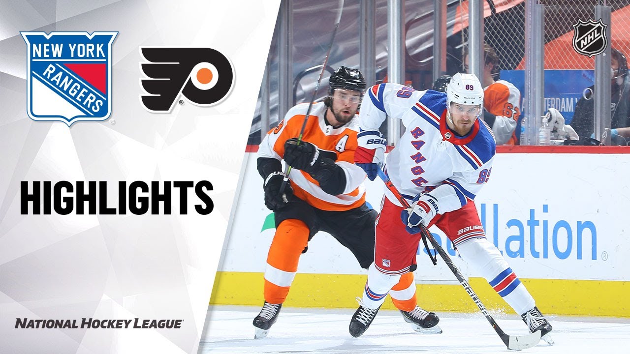 Rangers Flyers 3/25/21 NHL Highlights YouTube