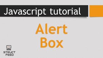 JavaScript Tutorial 21 - JavaScript Alert Box