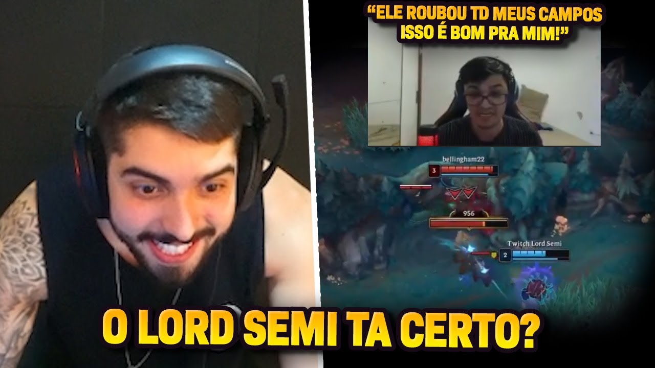 JUKES E DYNQUEDO ANALISARAM A TRETA DO LORD SEMI vs PRO PLAYERS