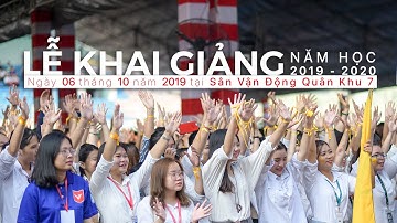 [VLU] LỄ KHAI GIẢNG NĂM 2019 TRƯỜNG ĐẠI HỌC VĂN LANG (06/10/2019)