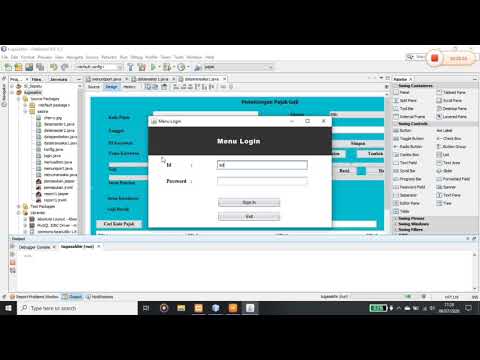 Aplikasi Perhitungan Pajak Menggunakan Java Netbeans