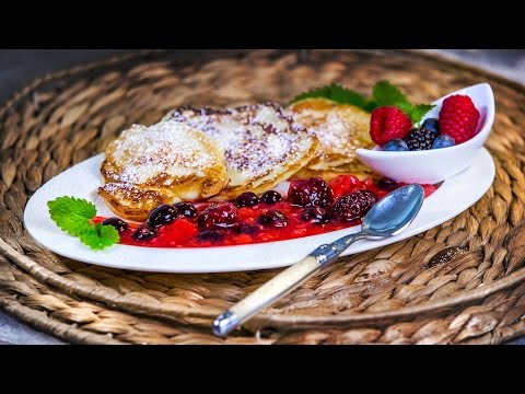 Video: Vollkornpfannkuchen Mit Beerenkompott