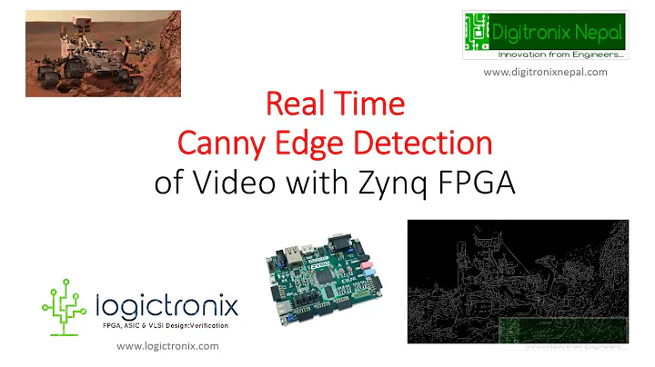 Real Time Canny Edge Detection with Zybo FPGA: Sobel & Canny Edge Detection with Zynq