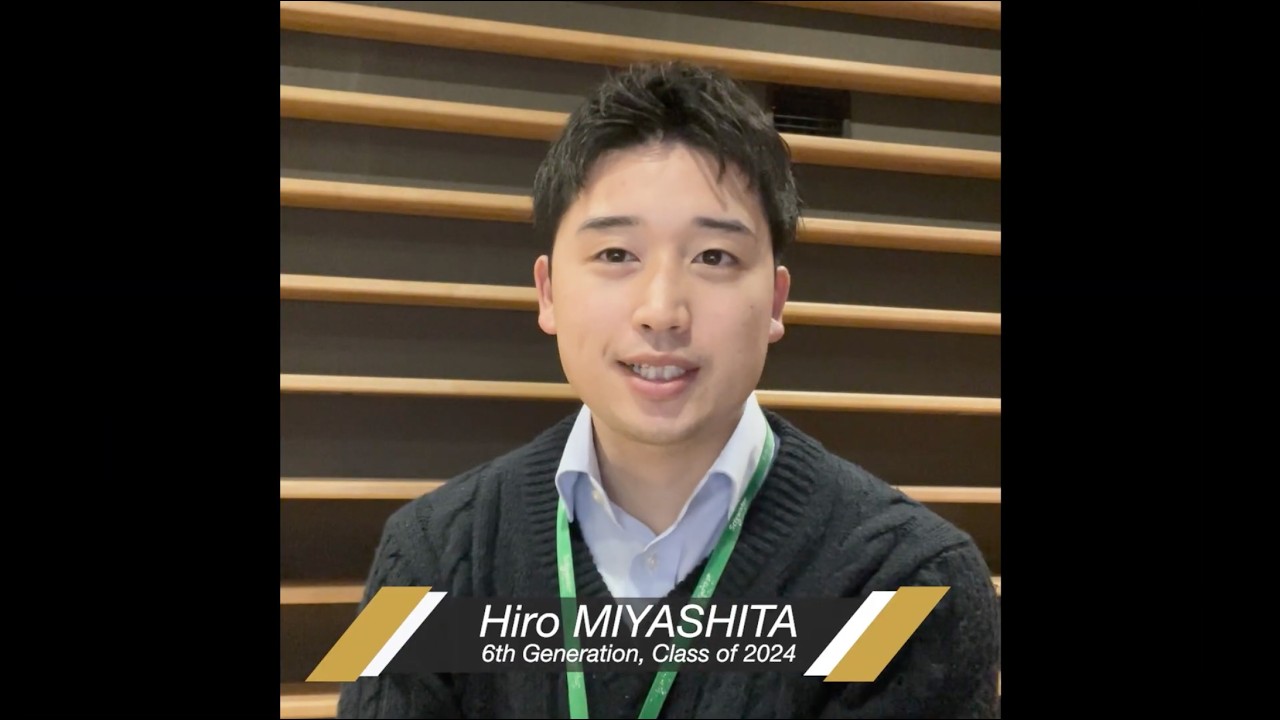 Japanese Alumni Interview / 日本人修了生インタビュー動画