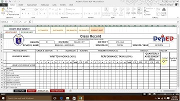 Integrated School Forms Version 4 | Academic Teacher ECR Part 4 of 4 |