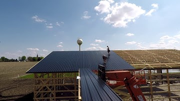 roofing timelapse