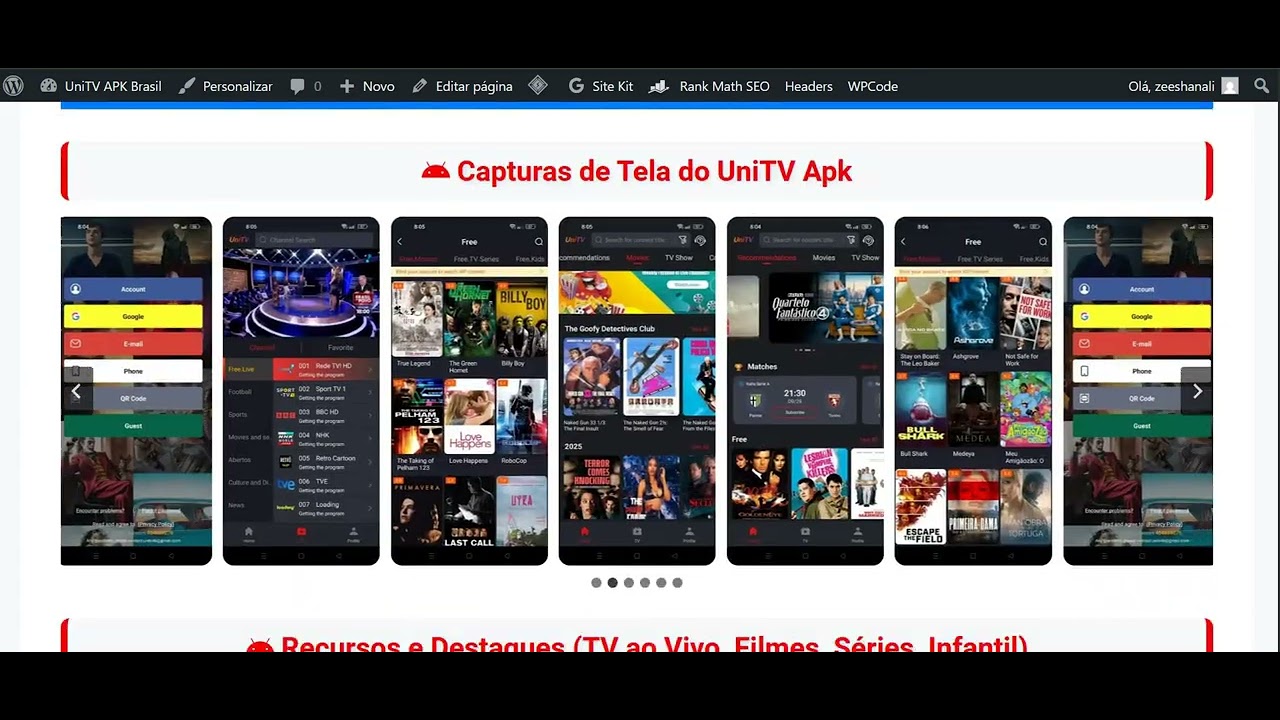 UniTV APK 2025 - App COMPLETO de TV Grátis | Tutorial Instalação - YouTube