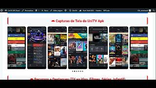 UniTV APK 2025 - App COMPLETO de TV Grátis | Tutorial Instalação screenshot 3