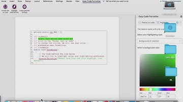 Easy Code Formatter MAC OS add-in/add-on/plugin WORD