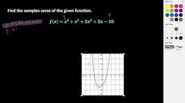 Finding All Zeros of a Polynomial Function