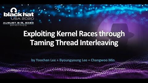 Exploiting Kernel Races through Taming Thread Interleaving