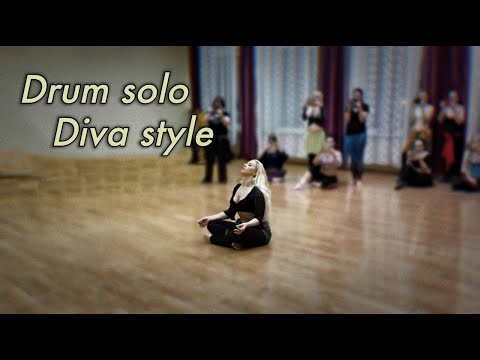 Diva Darina in RIGA | Drum solo Diva Style