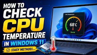 How to Check CPU Temperature in Windows 11 (Easy Method)