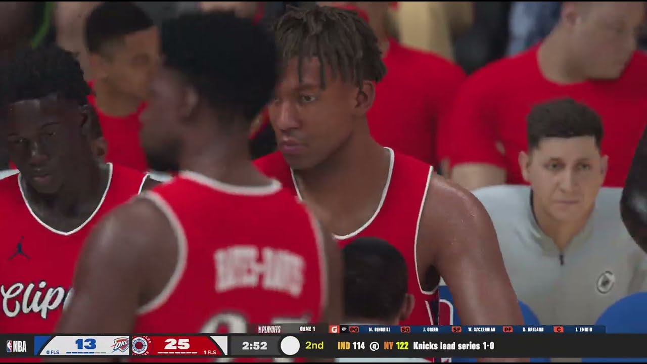 NBA 2K26 EPIC GAME 1 CLIPPERS VS THUNDERS - NBA PLAYOFFS 