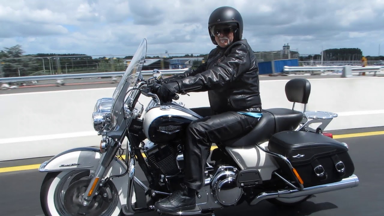 Desert Eagle picking up his Harley Davidson Roadking YouTube
