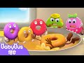 Rangeen Donats | डोनट एनीमेशन | स्वादिष्ट डोनट्स तैयार करें | Hindi Rhymes for Kids | BabyBus Hindi