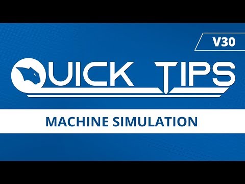 Change View in Machine Simulation | CAD-CAM Quick Tips