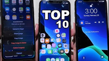 NEW Top 10 FREE Cydia Tweaks iOS 13-13.3 (CheckRa1n & UnC0ver)
